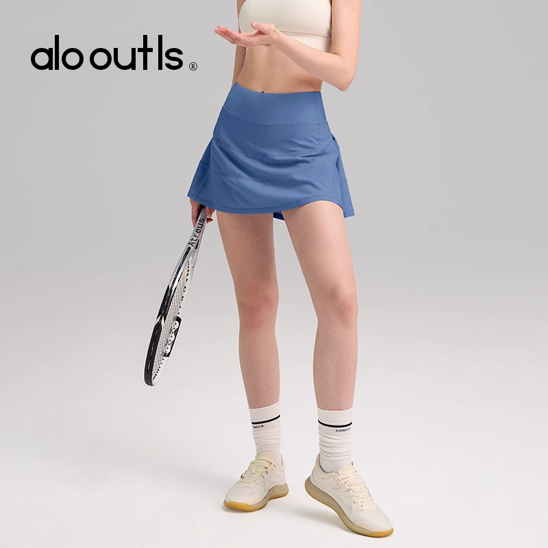 alooutls假两件防走光瑜伽短裙