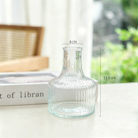 Nordic creative transparent glass vase, hydroponic pothos plant dried flower vase, fresh flower vase, living room decoration item thumbnail 2