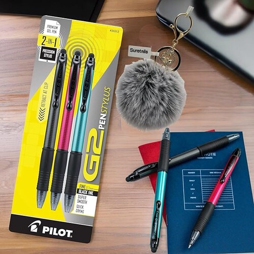美版g2Pilot百乐ipad手机触控书写笔美版g2磨砂中性笔0.7毫米办公