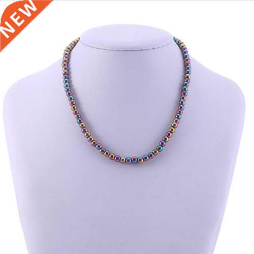 Magnetic necklace Colorful fashion magnet buckle  Men