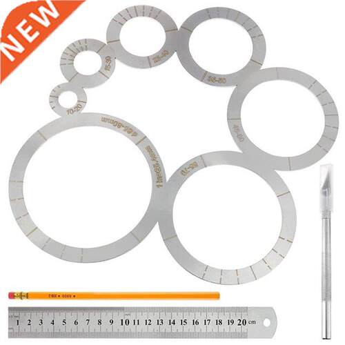Round Leather Corner Cutting Ruler Leather Cutting Tools Cor