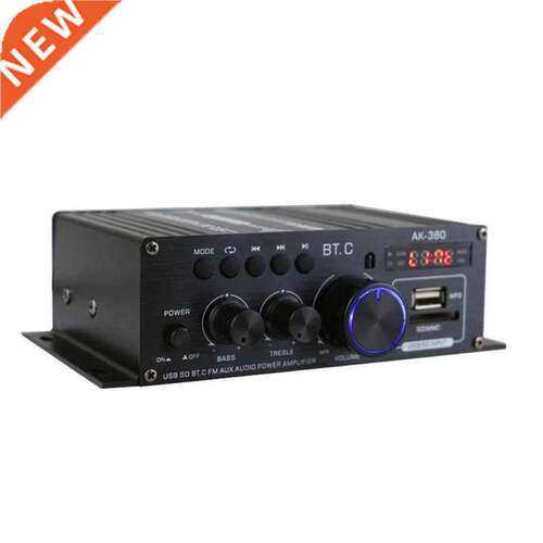12V Digital Sound Amplifier -BASS Music Player FM Radio 40Wx