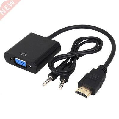 1080P HDMI-compatible Male To VGA Female Video Cable Convert