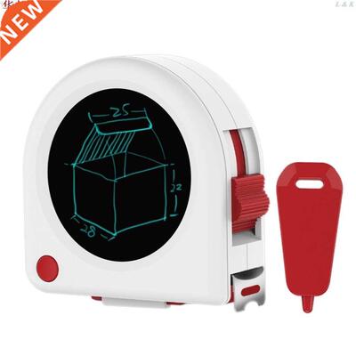 Tape Measure with LCD Screen Writing Tablet Drawing Board Me