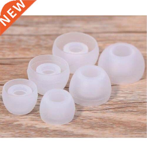 12 Pairs(S/M/L) Soft Clear Silicone Replacement Eartips Earb