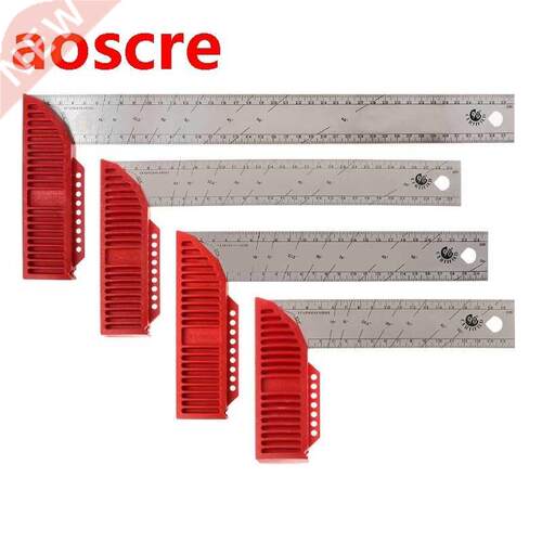 Construction Carpenter Ruler L Shape Angle Square Ruler Wood