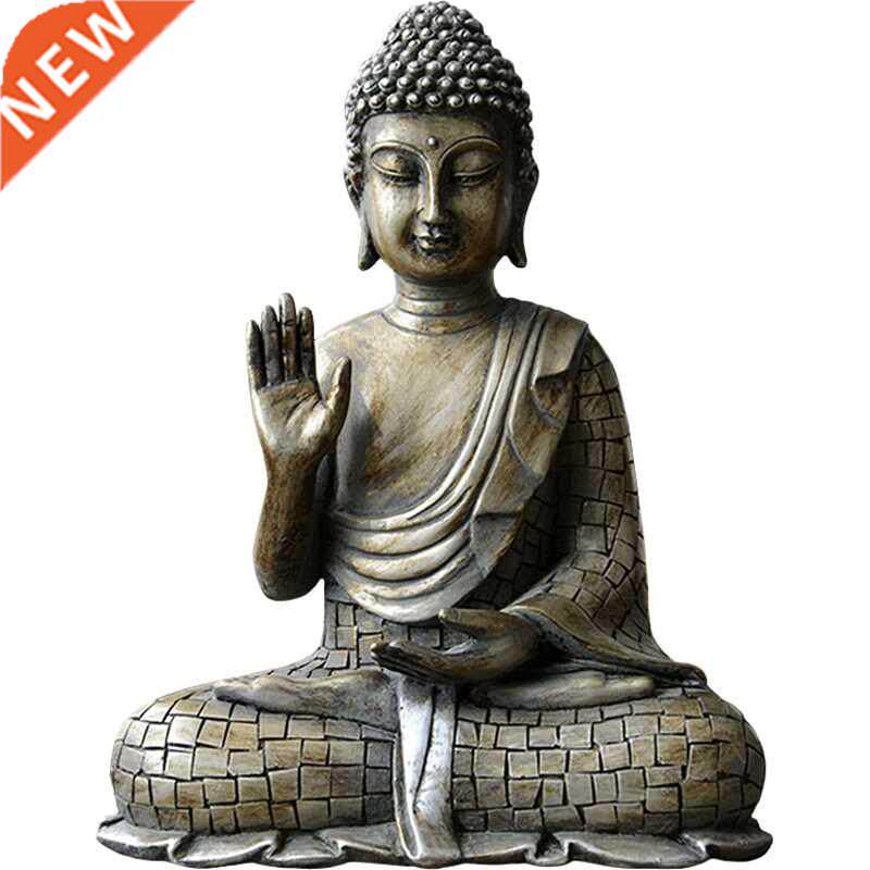 statue Figurines Chinese Buddha statue for garden resin图片