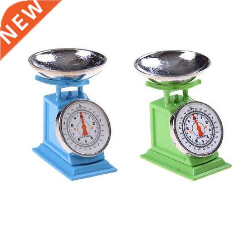 Miniature Green Platform Scale Dolls House Accessories