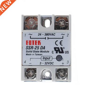 Solid State Relay Module SSR-25DA 25A 250V 3-32V DC Input 24