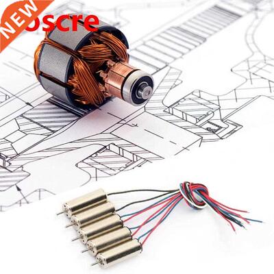 5 pcs Micro Coreless Motor 3V 24000RPM High Speed Large Tors