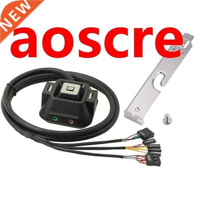 Desk Computer Case Switch,Reset HDD Button Switch with Du