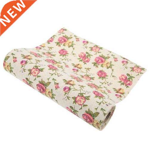 Burlap Ribbon Flower Printed Ribbon Beautiful Practical for