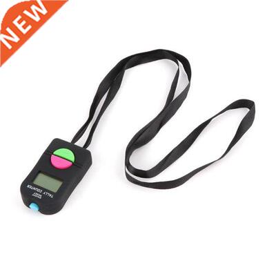 0-9999 Digital Tally Counter LCD Electronic Manual Clicker A
