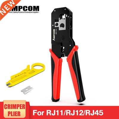RJ45 Crimping Tool Ethernet Network LAN Cable Crimper Cutter