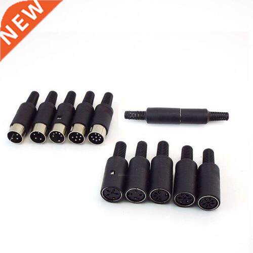 1pair DIN Connector Male/Female DIN Plug Jack Socket Connect