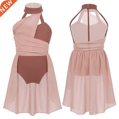 Girls Ballet Leotard Dancewear Dress Kids Dance Class Gymnas