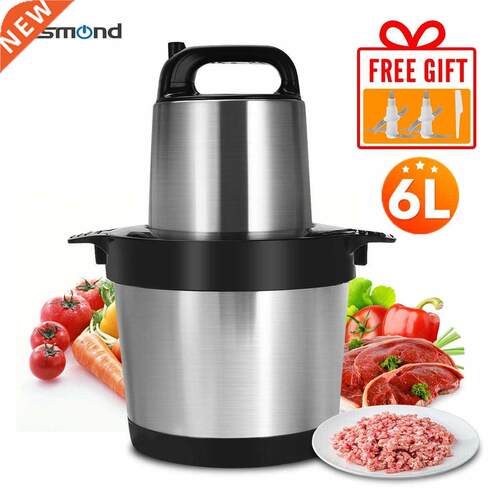 Electric Meat Mixer 6L blender Grinder with Double knife