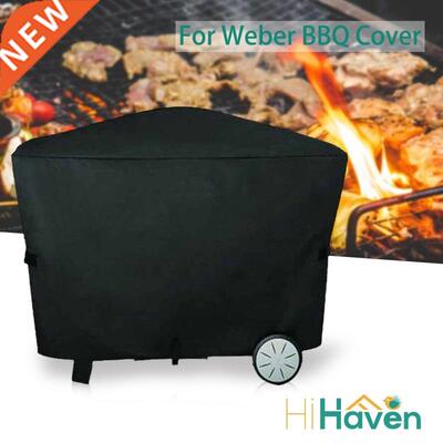 BBQ Grill Cover for Weber Q2000 Q3000 BBQ Cover Outdoor Barb