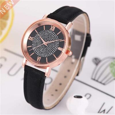 rand Ladies Watch Luxury Leather and Women Watch Quartz Rh