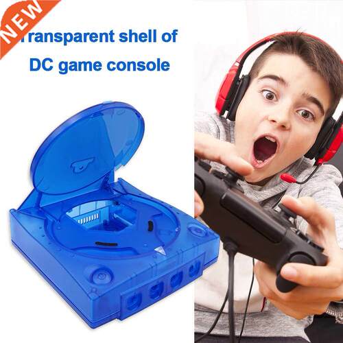 Replacement Plastc Shell Translucent Case for SEGA Dreamcas