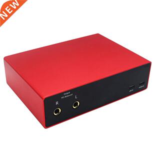 2X2 Card Professional 192KHz Bit USB Sound External Audio