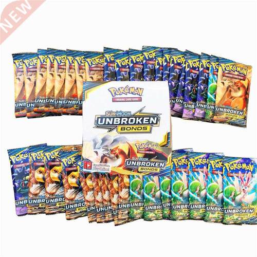 324 Cards Pokemon TCG: Sun Moon NROKEN ONDS 36-Pack oost