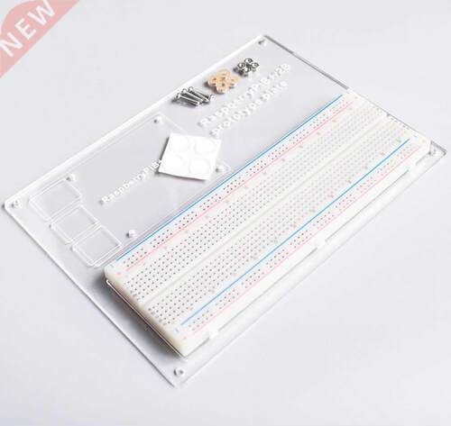 RAB 5 in 1 Breadboard Holder Base Plate Circuit Board Screws
