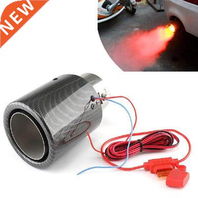 Car LED Exhaust Muffler Tip Pipe Universal Red/Blue Light