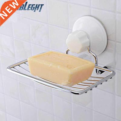 Wall-Mounted Soap Dish Holder Stainless Steel Punch-Free