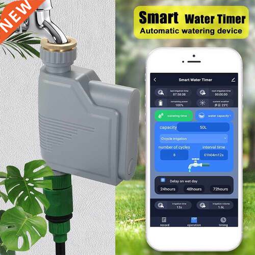 Irrigation System Controller Garden Water Timer Valve Automa