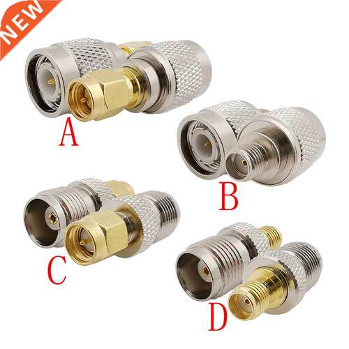 2Pcs RF ADAPTER SMA to TNC SMA Male Female to TNC Male Femal