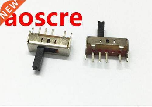 200PCS Slide Switch Vertical 1P3T 3 Position 50VDC 0.3A SS13