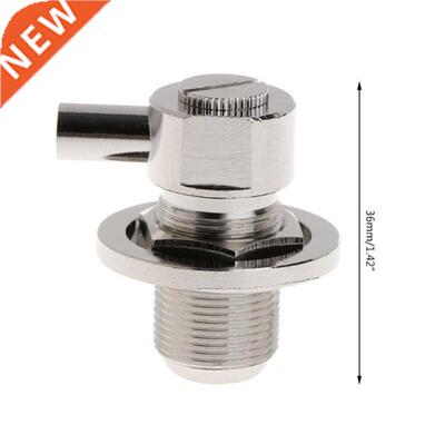 SO9 UHF Female Right Angle RF Connector For RG58 RG142 LMR