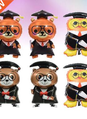 6pcs Graduation Balloons Meaningful Unique Aluminum Foil