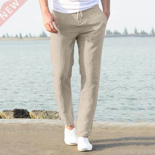 Men's High Waist Trausers Summer Pants Clothing Novelty 2021