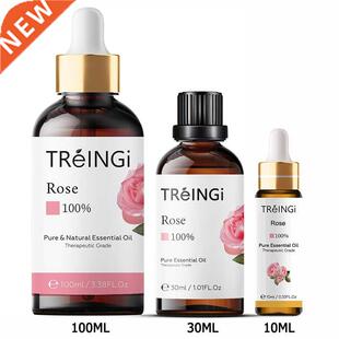 Pure Natural Therapeutic Grade Essential Oils Rose Jasmine E