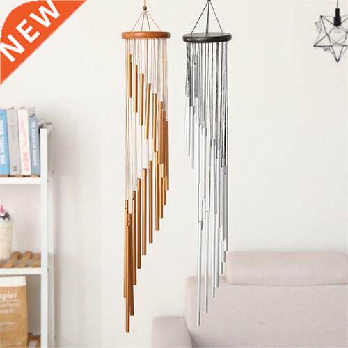 90cm 18 Tubes Wind Chimes Metal Wind Bells Garden Patio