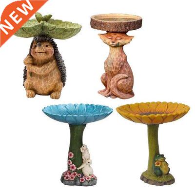 Lawn Garden Brd Bath Statue Antque Yard Fountans Crafts