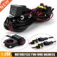 for Harness Led motorcycle spotlght 1set headlghts Wrng