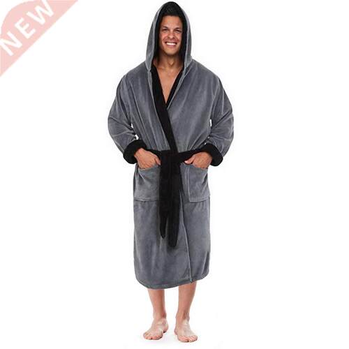 Men's bathrobe Kimono Terry robe dressing gown Custom Bathro