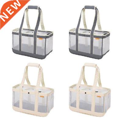 Portable Kitten Puppy Transport Bag with Fixed Bottom Pad