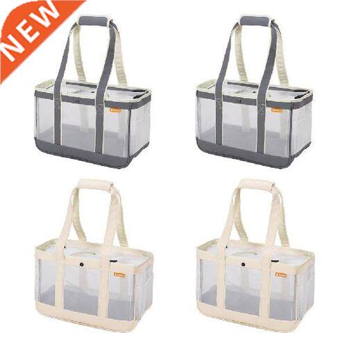 Portable Kitten Puppy Transport Bag with Fixed Bottom Pad