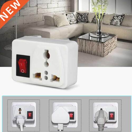 UK Universl dpter Wll Socket Portble Extension Outlet