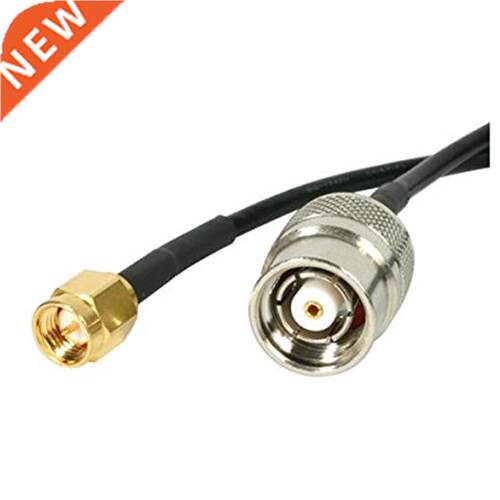 RP-TNC to SMA Antennas Adapter Cable - M/M - 10-Feet