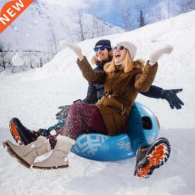 Skiing Ring PVC Snow Sled Inflatable Ski Ring In Winter