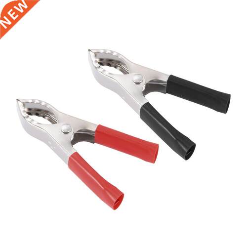 30A Large Battery Charger Alligator Clips Red/Black Booster