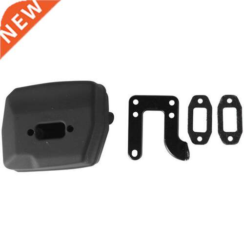 Chansaw Exhaust Muffler Wth Support Gasket Plate For Husqv