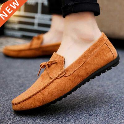 Summer Shoes Men Flats Slip On Male Loafers Driving Moccasin