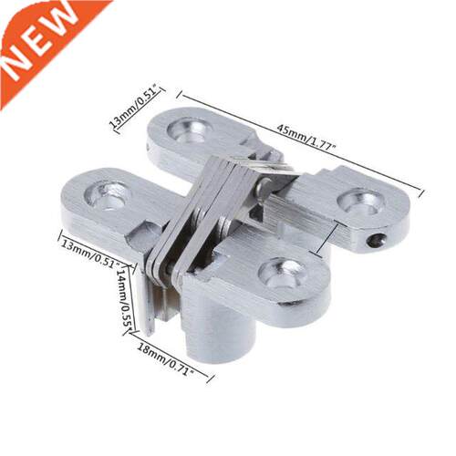 Hidden Cross Hinge Concealed Mortice 180 degree Opening Fold