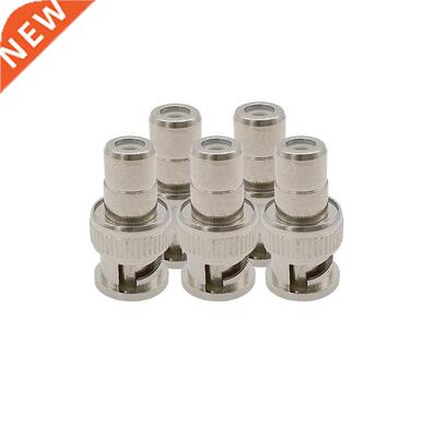 5Pcs BNC Male to F Female Plug Coaxial Straight RF Connector